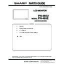 Sharp PN-465E (serv.man4) Service Manual / Parts Guide