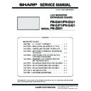 Sharp PN-E471 (serv.man3) Service Manual