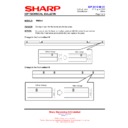 Sharp PN-E521 (serv.man14) Service Manual / Technical Bulletin