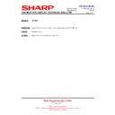 Sharp PN-E521 (serv.man16) Service Manual / Technical Bulletin