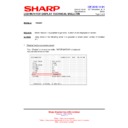 Sharp PN-E601 (serv.man14) Service Manual / Technical Bulletin
