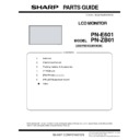 Sharp PN-E601 (serv.man4) Service Manual / Parts Guide