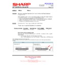 Sharp PN-E602 (serv.man10) Service Manual / Technical Bulletin