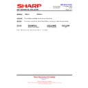 Sharp PN-E602 (serv.man13) Service Manual / Technical Bulletin