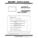 Sharp PN-E602 (serv.man3) Service Manual