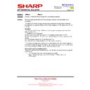 Sharp PN-E602 (serv.man9) Service Manual / Technical Bulletin