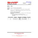 Sharp PN-K321 (serv.man13) Service Manual / Technical Bulletin