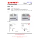 Sharp PN-K321 (serv.man17) Service Manual / Technical Bulletin