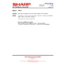 Sharp PN-K321 (serv.man20) Service Manual / Technical Bulletin