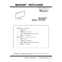 Sharp PN-K321 (serv.man4) Service Manual / Parts Guide