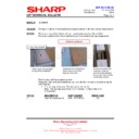 Sharp PN-K322BH (serv.man11) Service Manual / Technical Bulletin