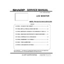Sharp PN-K322BH (serv.man3) Service Manual