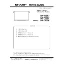 Sharp PN-L603B (serv.man4) Service Manual / Parts Guide