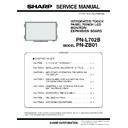 Sharp PN-L702B (serv.man7) Service Manual