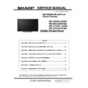 Sharp PN-L703A (serv.man3) Service Manual