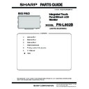 Sharp PN-L802B (serv.man9) Parts Guide