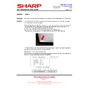 Sharp PN-R603 (serv.man11) Technical Bulletin