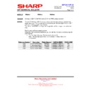 Sharp PN-R903 (serv.man15) Service Manual / Technical Bulletin