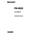 Sharp PN-S655 (serv.man5) User Guide / Operation Manual