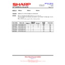 Sharp PN-U423 (serv.man9) Service Manual / Technical Bulletin
