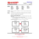 Sharp PN-V602 (serv.man15) Technical Bulletin