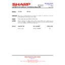 Sharp PN-V602 (serv.man22) Technical Bulletin