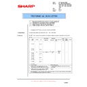 Sharp AL-1000, AL-1010 (serv.man32) Service Manual / Technical Bulletin