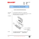 Sharp AL-1000, AL-1010 (serv.man49) Technical Bulletin