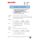 Sharp AL-1000, AL-1010 (serv.man67) Technical Bulletin