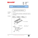 Sharp AL-1000, AL-1010 (serv.man71) Technical Bulletin