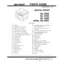 Sharp AL-1252 (serv.man7) Parts Guide