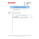 Sharp AL-1456 (serv.man45) Service Manual / Technical Bulletin