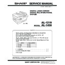 Sharp AL-1457D (serv.man6) Service Manual
