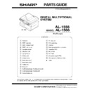 Sharp AL-1566 (serv.man37) Service Manual / Parts Guide