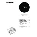 Sharp AL-1566 (serv.man38) User Manual / Operation Manual