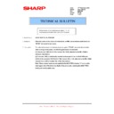 Sharp AL-1566 (serv.man50) Service Manual / Technical Bulletin
