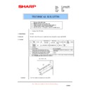 Sharp AL-1611 (serv.man32) Technical Bulletin