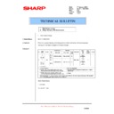 Sharp AL-1611 (serv.man33) Technical Bulletin