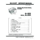Sharp AL-2020 (serv.man2) Service Manual