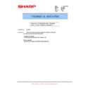 Sharp AL-2050 (serv.man9) Service Manual / Technical Bulletin