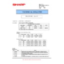 Sharp AL-2061 (serv.man10) Service Manual / Technical Bulletin