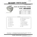 Sharp AM-400 (serv.man10) Service Manual / Parts Guide