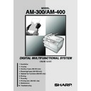 Sharp AM-400 (serv.man11) User Manual / Operation Manual