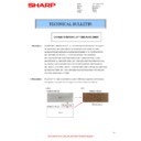 Sharp AR-120E (serv.man14) Technical Bulletin