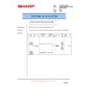 Sharp AR-152EN (serv.man16) Technical Bulletin