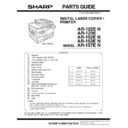 Sharp AR-153EN (serv.man7) Parts Guide