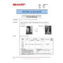 Sharp AR-163 (serv.man59) Service Manual / Technical Bulletin