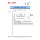 Sharp AR-163 (serv.man62) Technical Bulletin