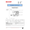 Sharp AR-163 (serv.man90) Service Manual / Technical Bulletin