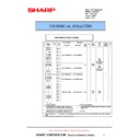 Sharp AR-203 (serv.man20) Service Manual / Technical Bulletin